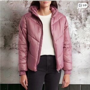 Spyder- Puffer Coat with Hood, Tulipwood, Size XL 0194
